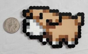 Harvest Moon Dog Perler